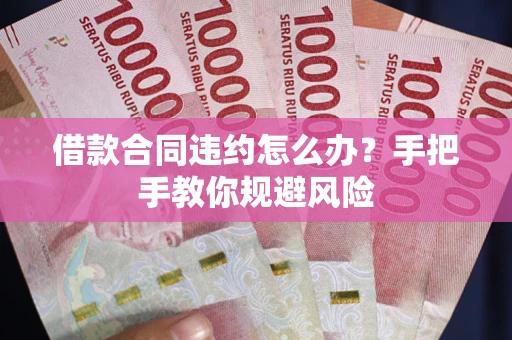 武汉借款合同违约怎么办？手把手教你规避风险
