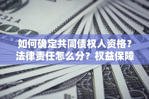 武汉如何确定共同债权人资格？法律责任怎么分？权益保障技巧揭秘！