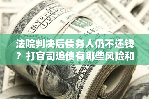 武汉法院判决后债务人仍不还钱？打官司追债有哪些风险和技巧？