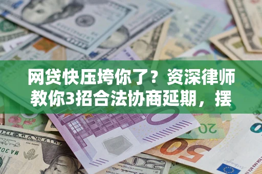 武汉网贷快压垮你了？资深律师教你3招合法协商延期，摆脱暴力催收！