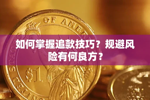武汉如何掌握追款技巧？规避风险有何良方？