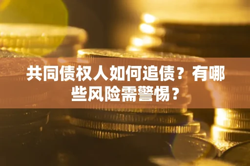 武汉共同债权人如何追债？有哪些风险需警惕？