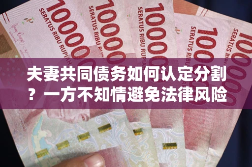 武汉夫妻共同债务如何认定分割？一方不知情避免法律风险必看！